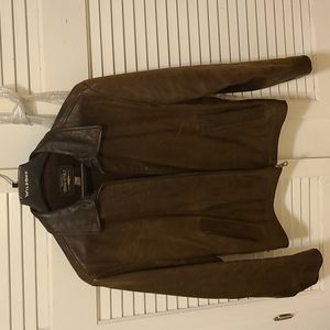 Men's Banana Republic leather jacket